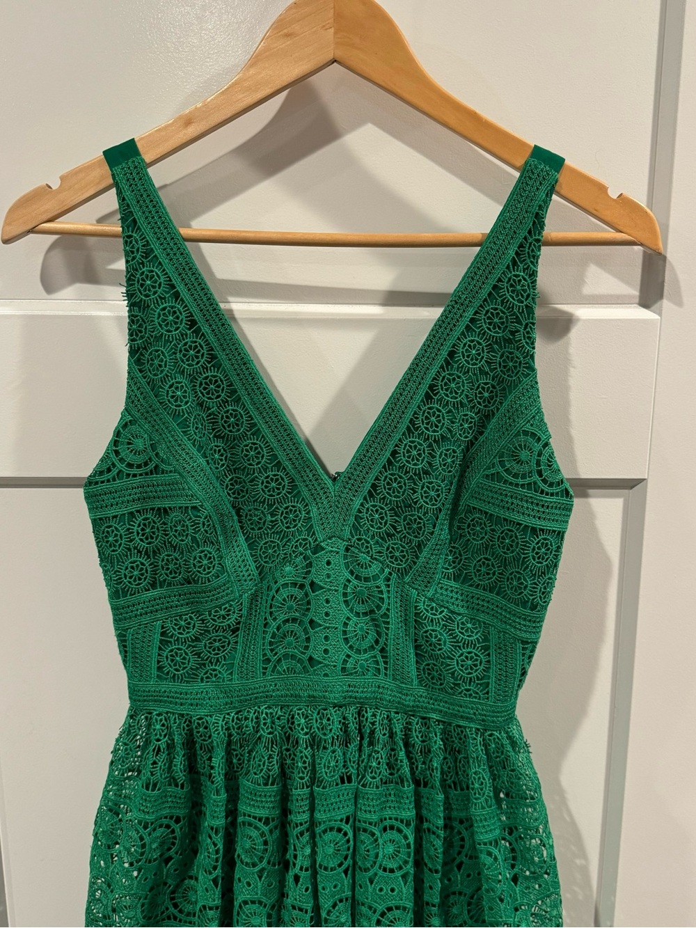 Antonio Melani Kelly Green Eyelet Ruth Lace Dress - Picture 5 of 10